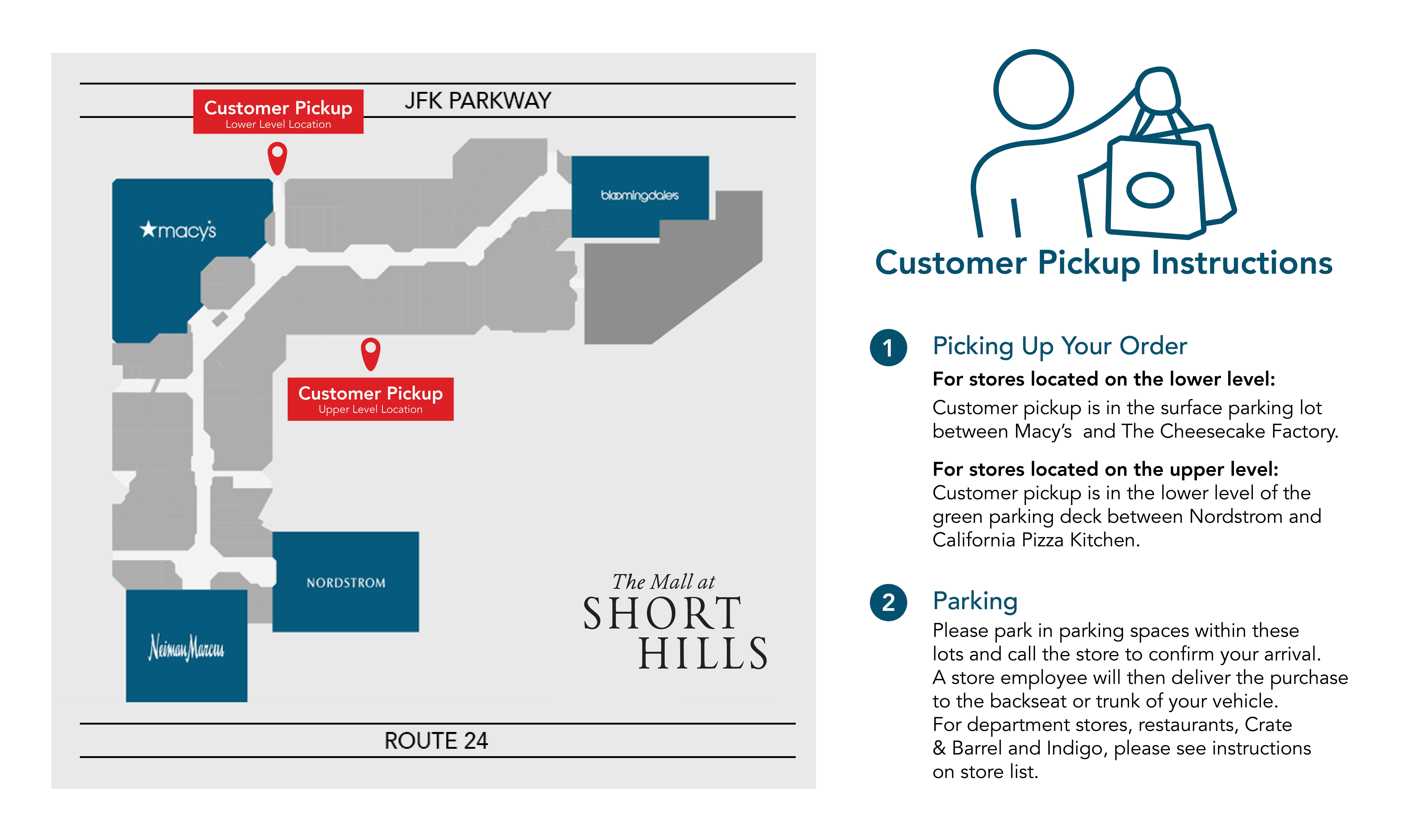 brooks brothers short hills mall hours