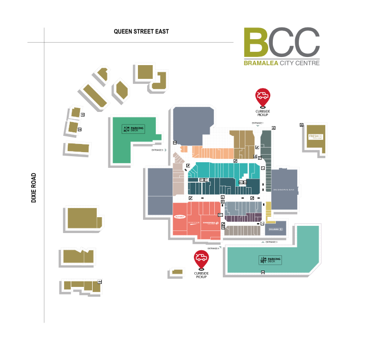 Bramalea City Center Map Bramalea City Centre