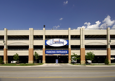 image showing branson landing parking garage