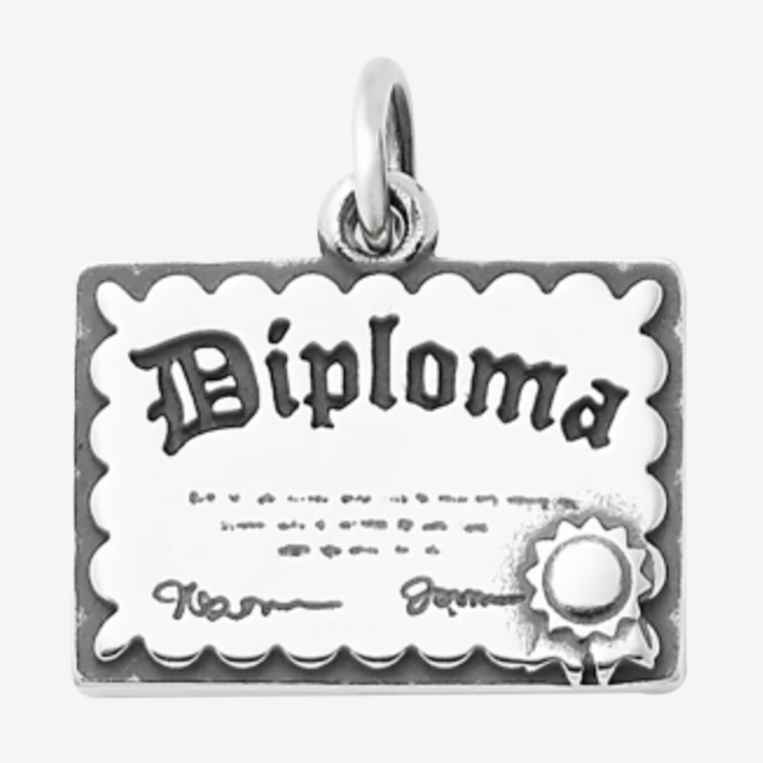 James avery diploma charm sale