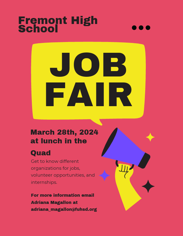 Fremont High School Job Fair Sunnyvale Downtown Sunnyvale