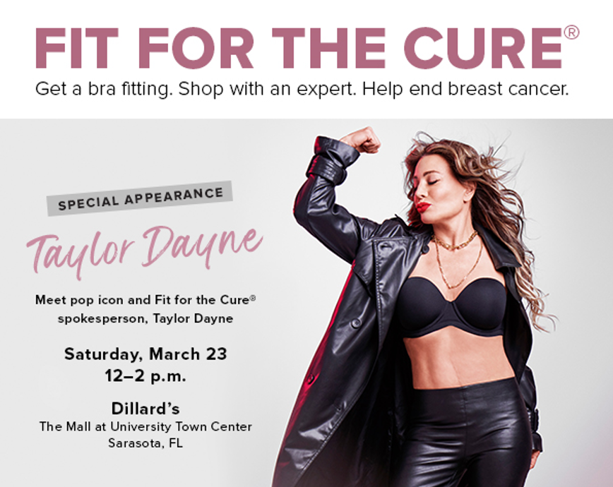 Wacoal and Taylor Dayne Join Forces for Fit for the Cure® & the
