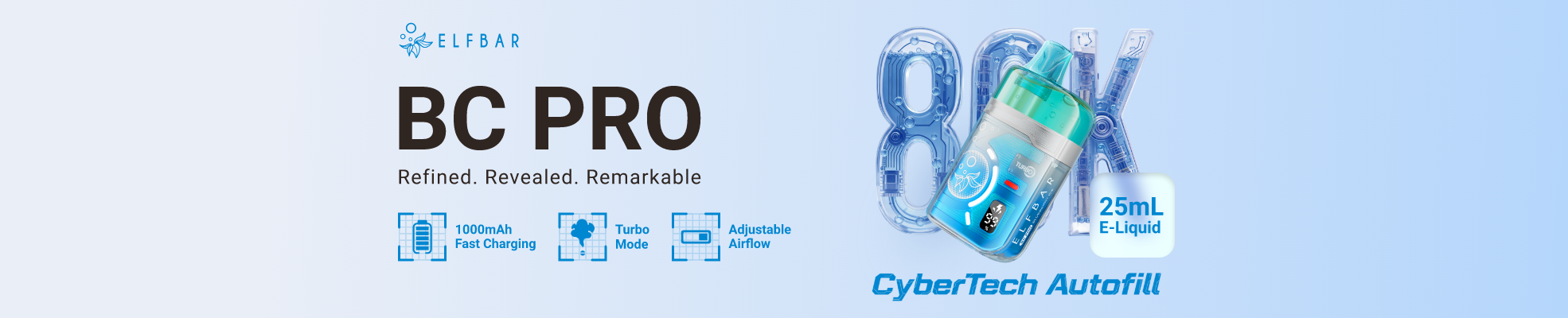 180 Smoke | Elfbar BC Pro 80K - All Users: HE