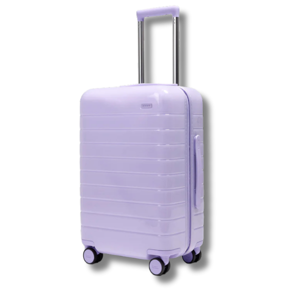 Light purple suitcase