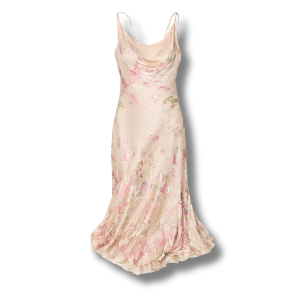 Light pink floral dress