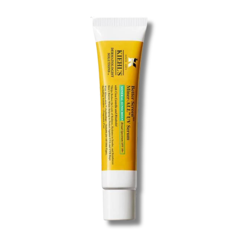 Yellow bottle of sunscreen
