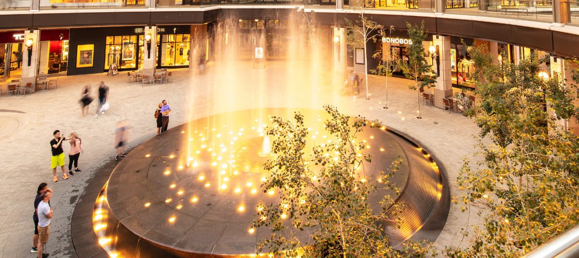 City Creek Center Fountains  Salt lake city utah, Salt lake city downtown, Salt  lake city