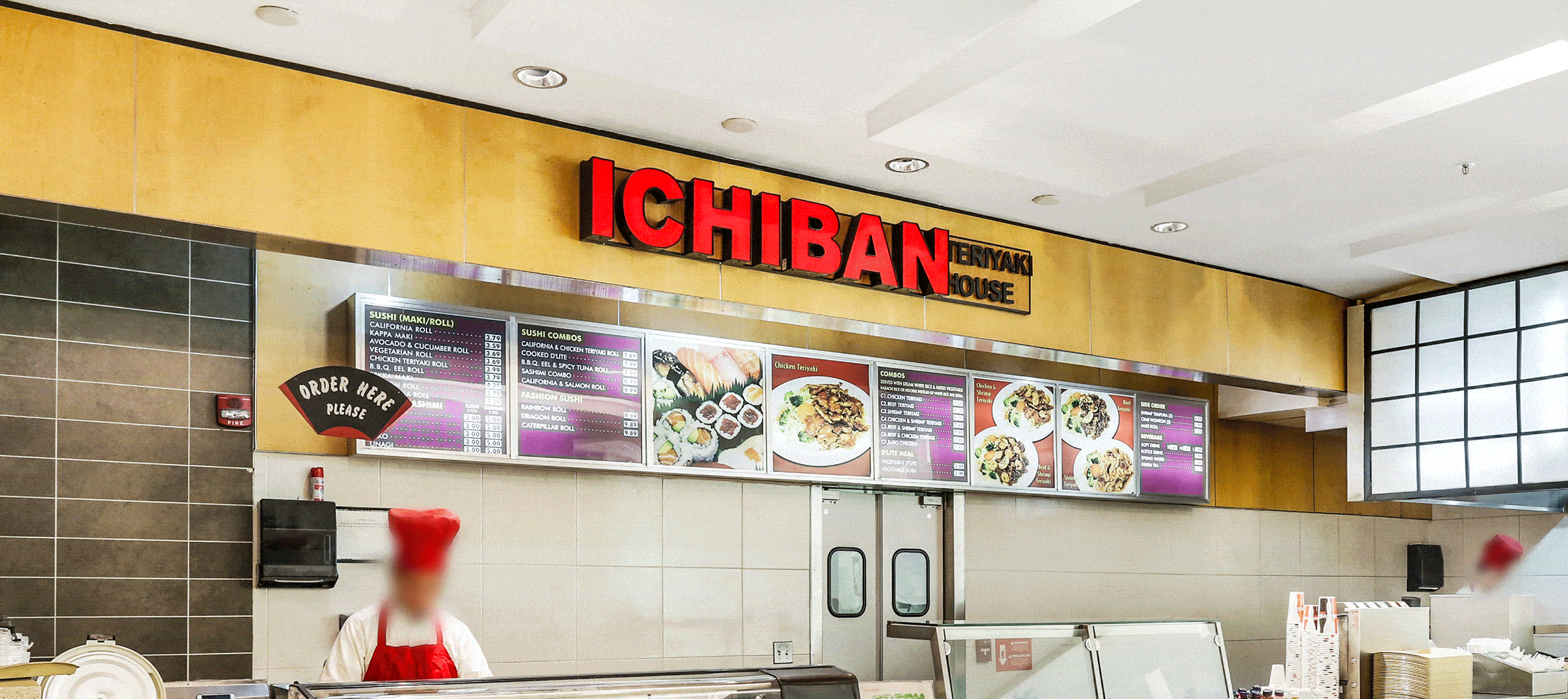 Ichiban Teriyaki Stamford Stamford Town Center Tuna or california roll (3 pcs) sashimi or (3 pcs) sushi. ichiban teriyaki stamford stamford