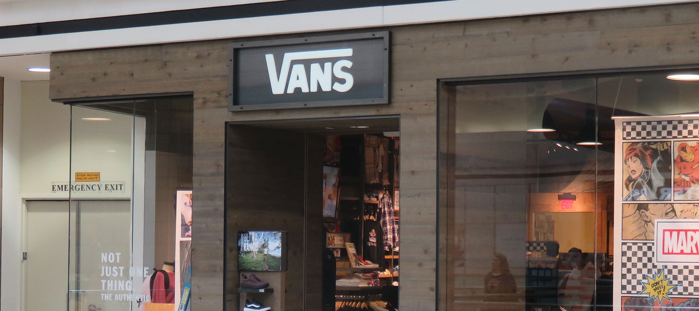 vans store near by