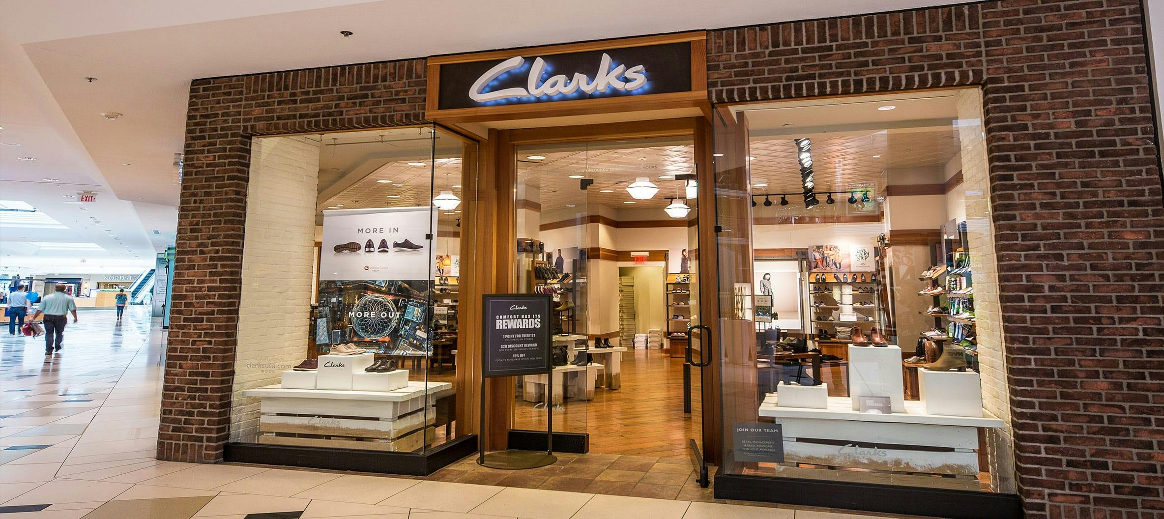 Clarks shops clearance