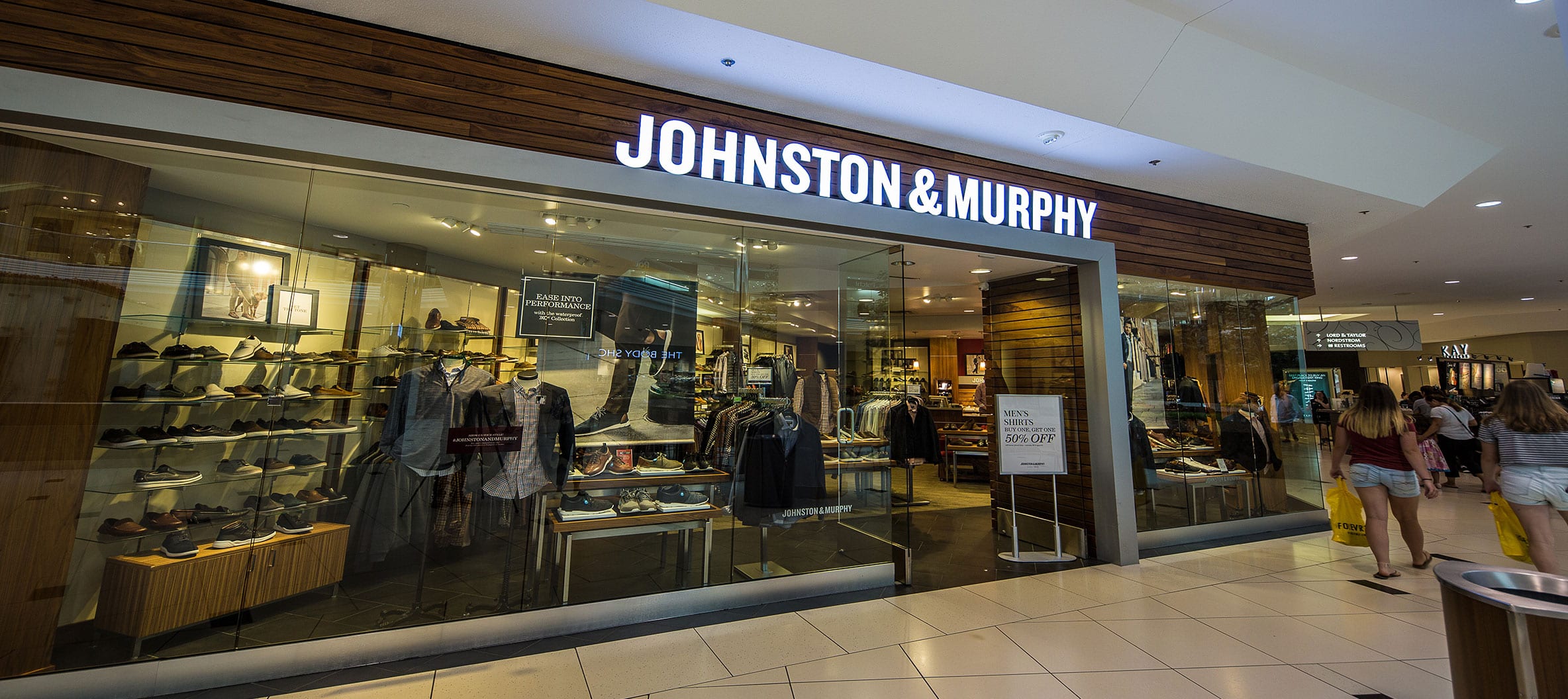 stores like johnston and murphy