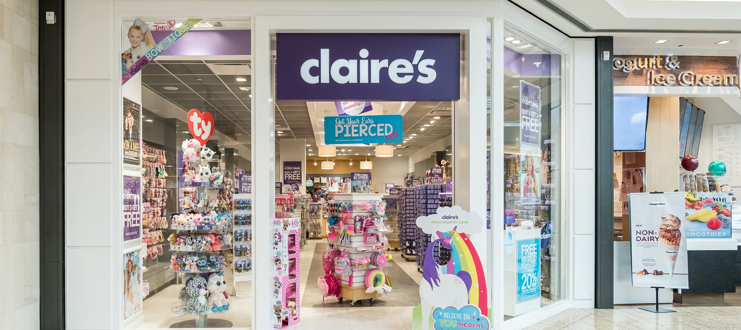 my scene claire's store