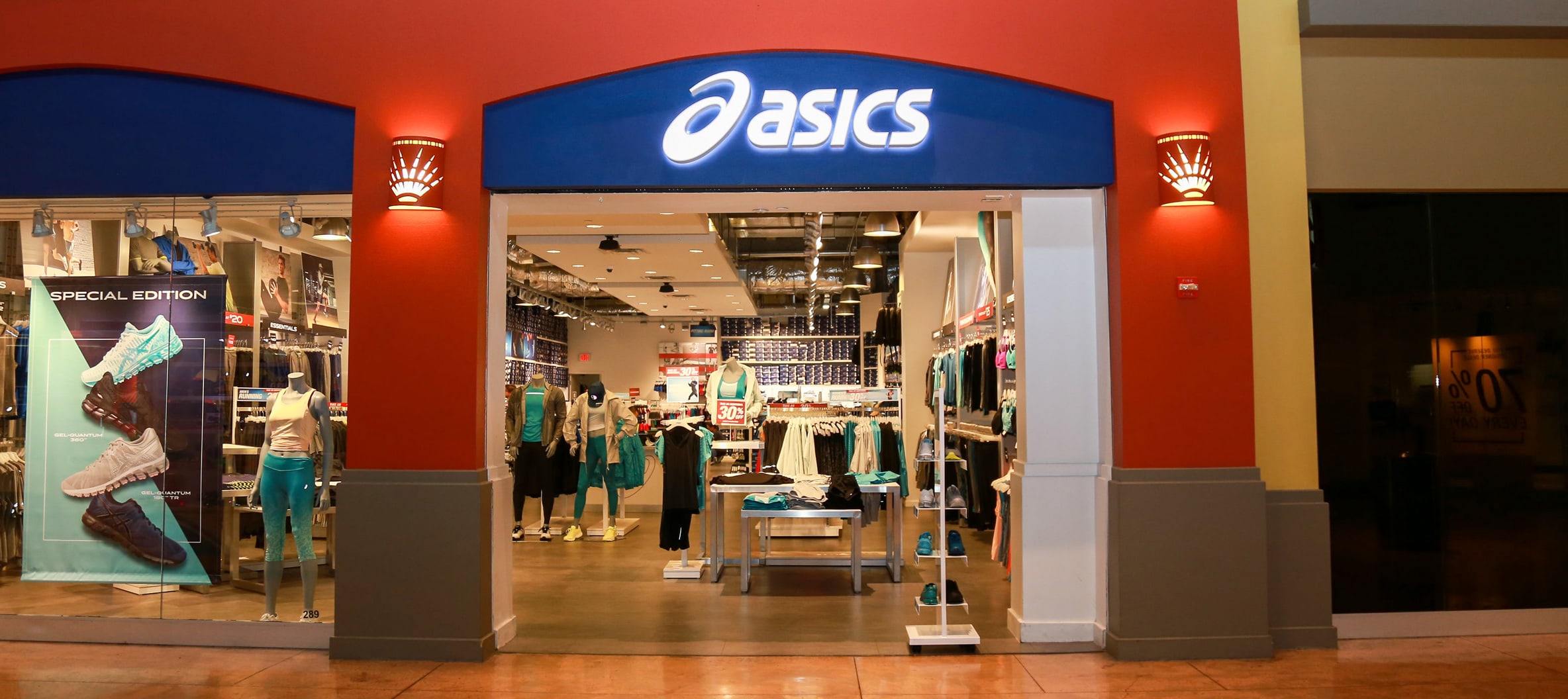 asics factory outlet locations
