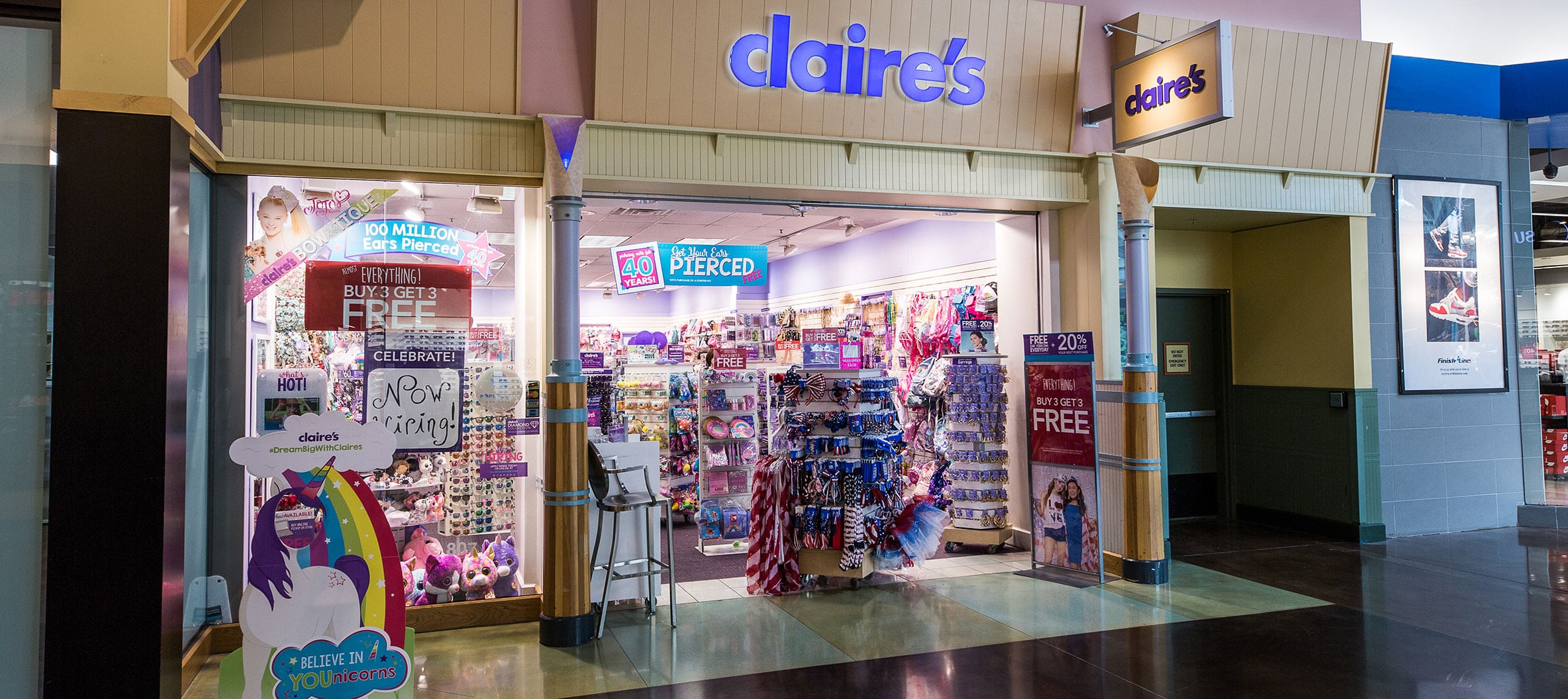 my scene claire's store