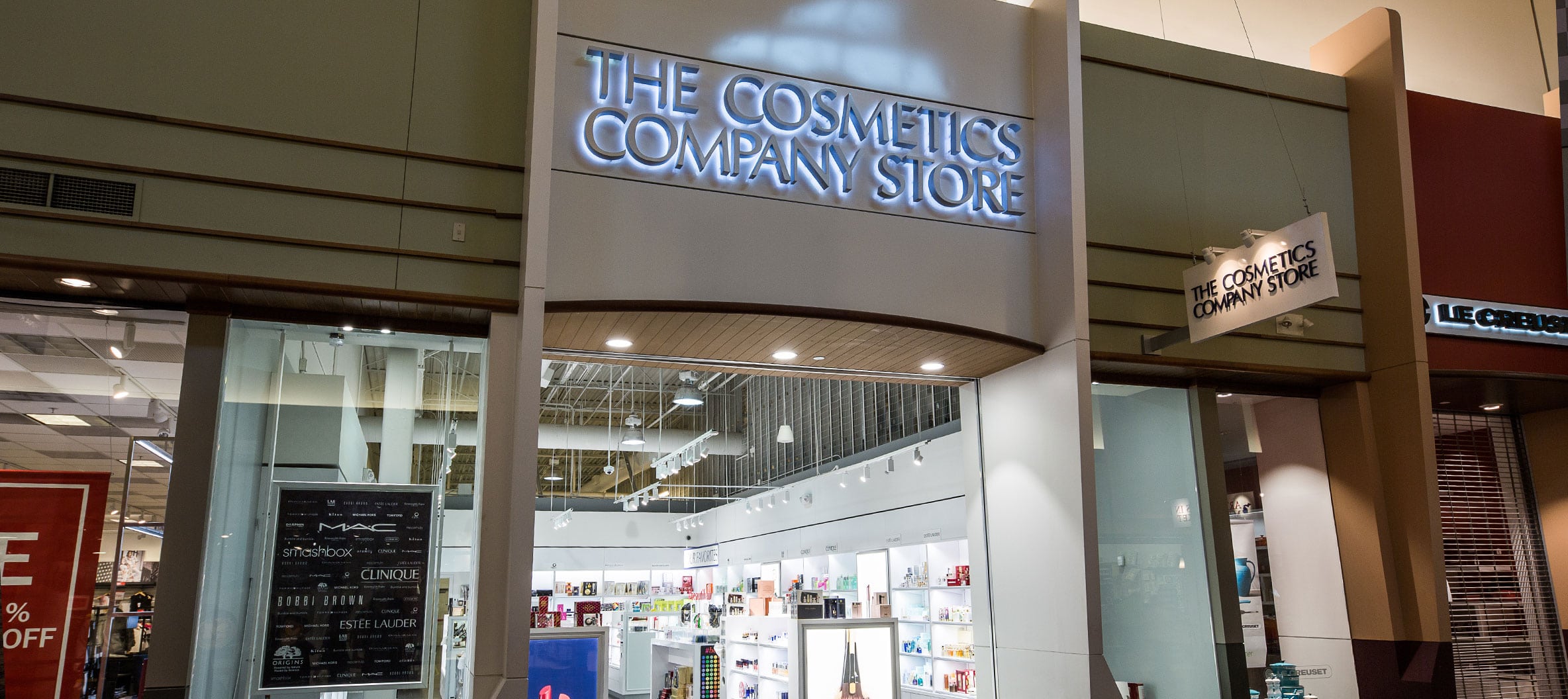 cosmetic company outlet