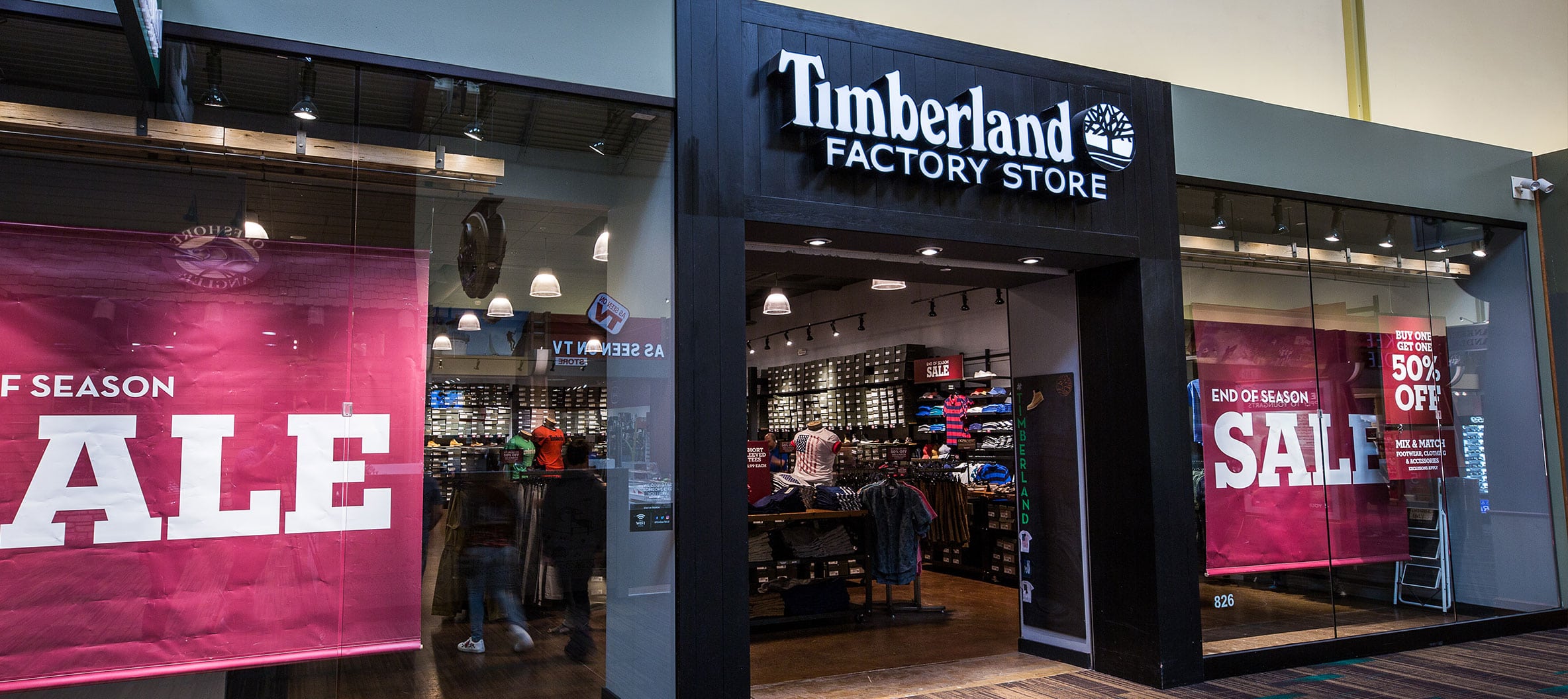 timberland store great lakes crossing