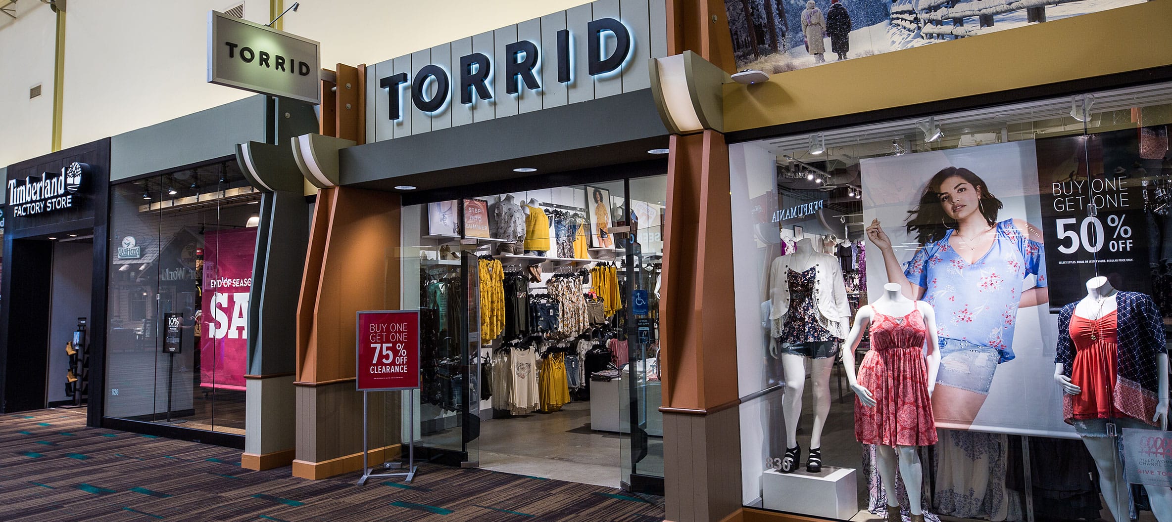 stores similar to torrid