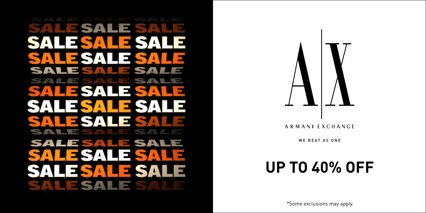 Armani exchange on sale top
