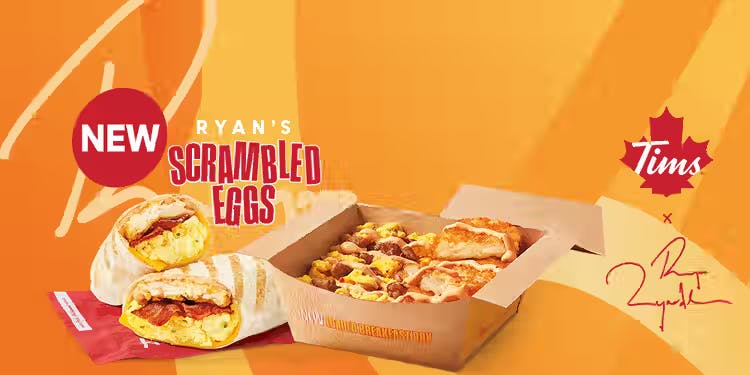 Tims x Ryan Reynolds signature breakfast is here!