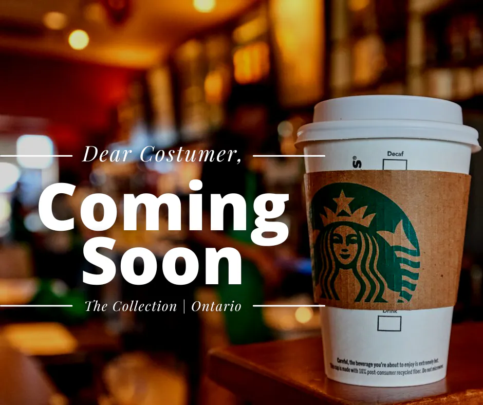 Sip, Sip, Hooray! Starbucks Coming to The Collection!