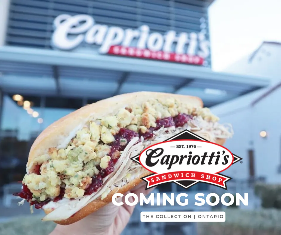 Sub-lime Delight: Capriotti's Coming to The Collection