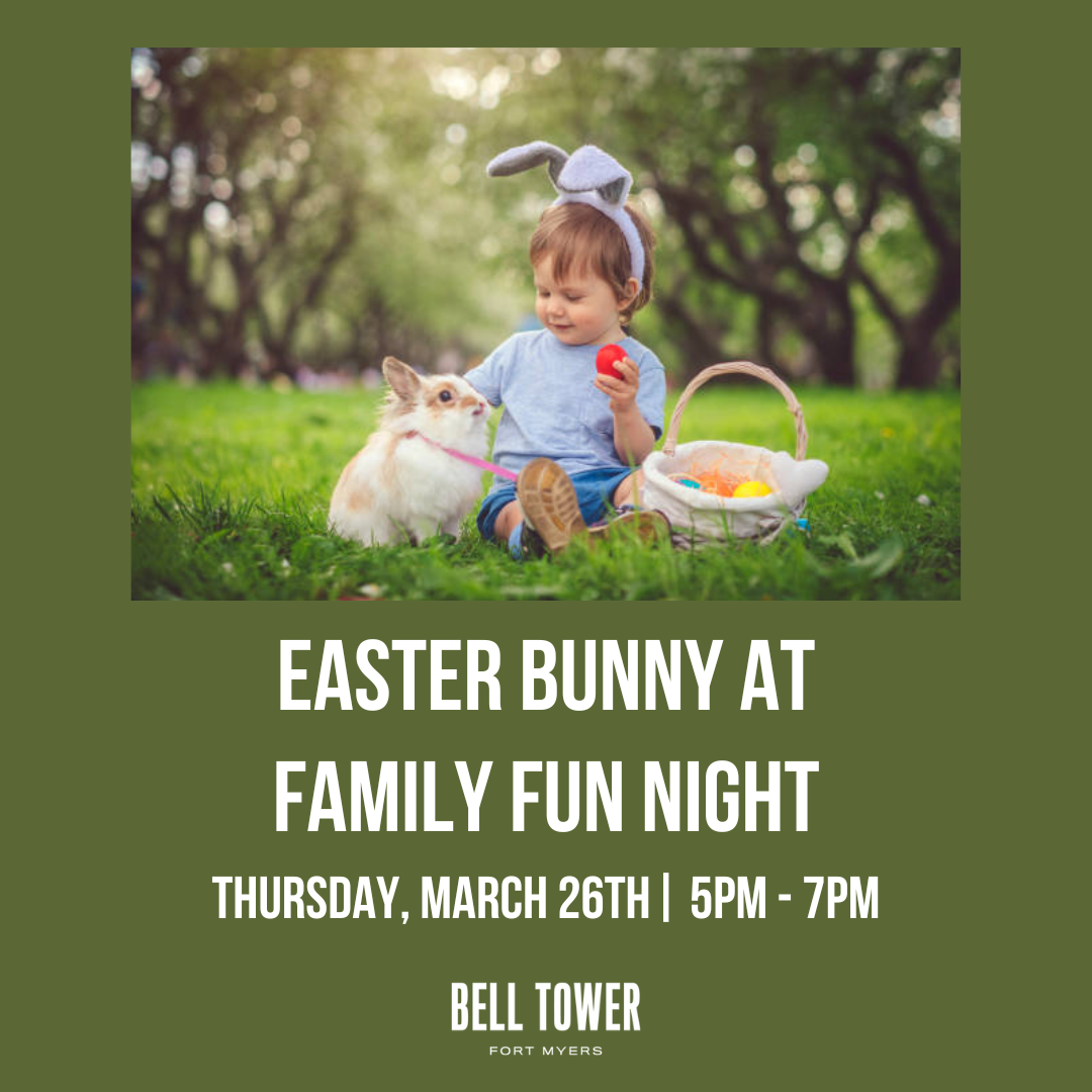 Easter Bunny at Family Fun Night