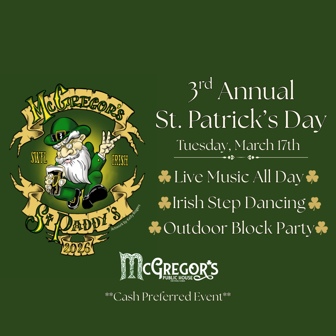 McGregor's 3rd Annual St. Patrick's Day