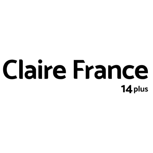 Logo for Claire France 14 Plus