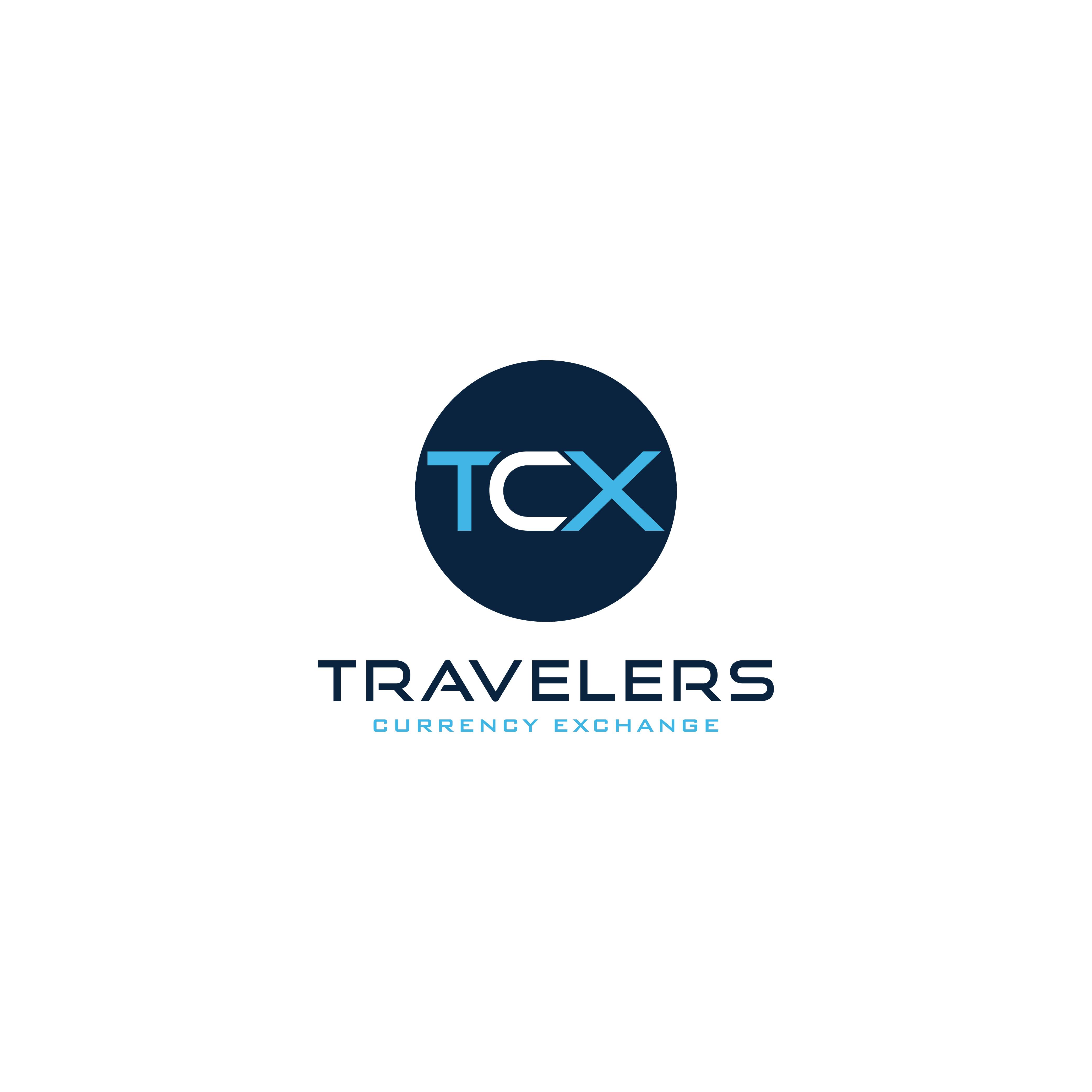 Logo for TCX Travelers Bureau De Change