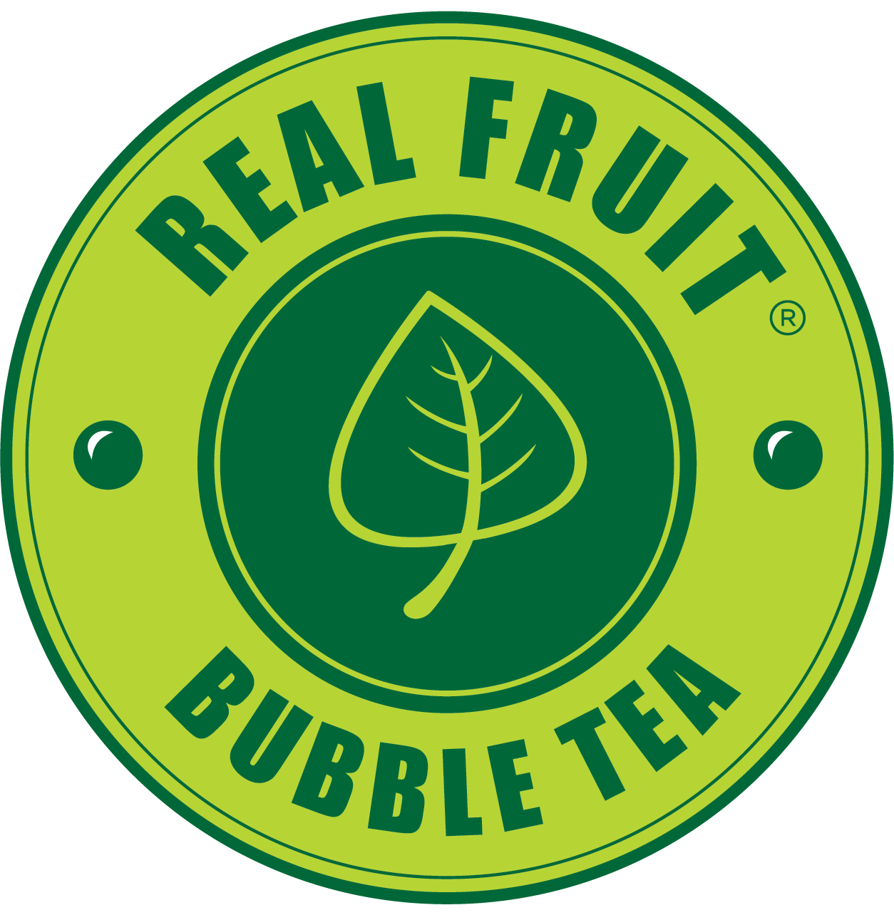 Logo for Real Fruits thé aux perles