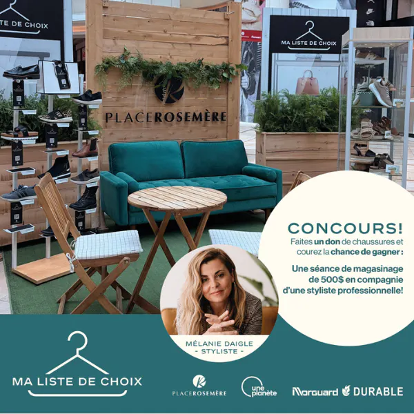 Faites un don de chaussures et courez la chance de gagner!