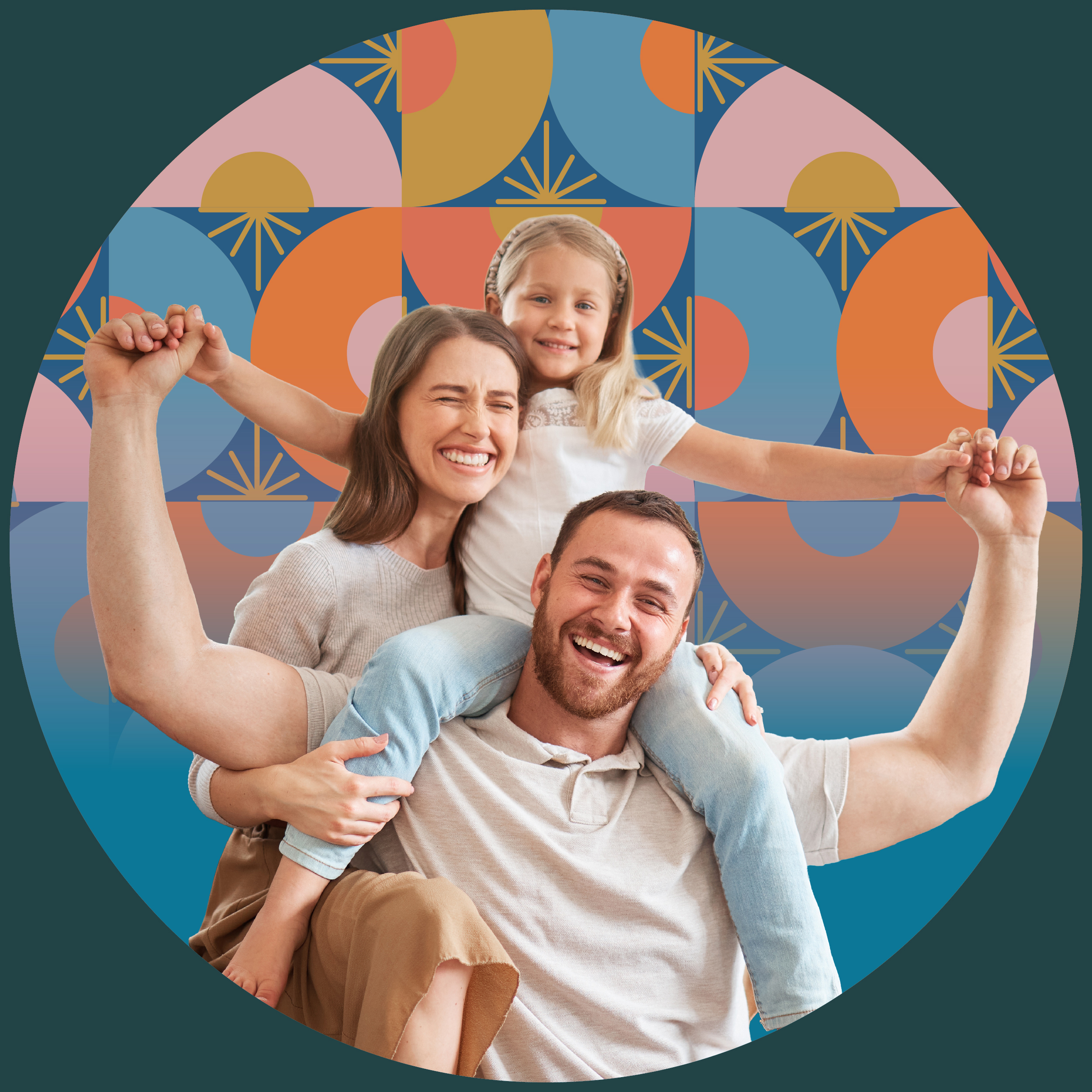Celebrate Dad with a Snap! page decorative banner image