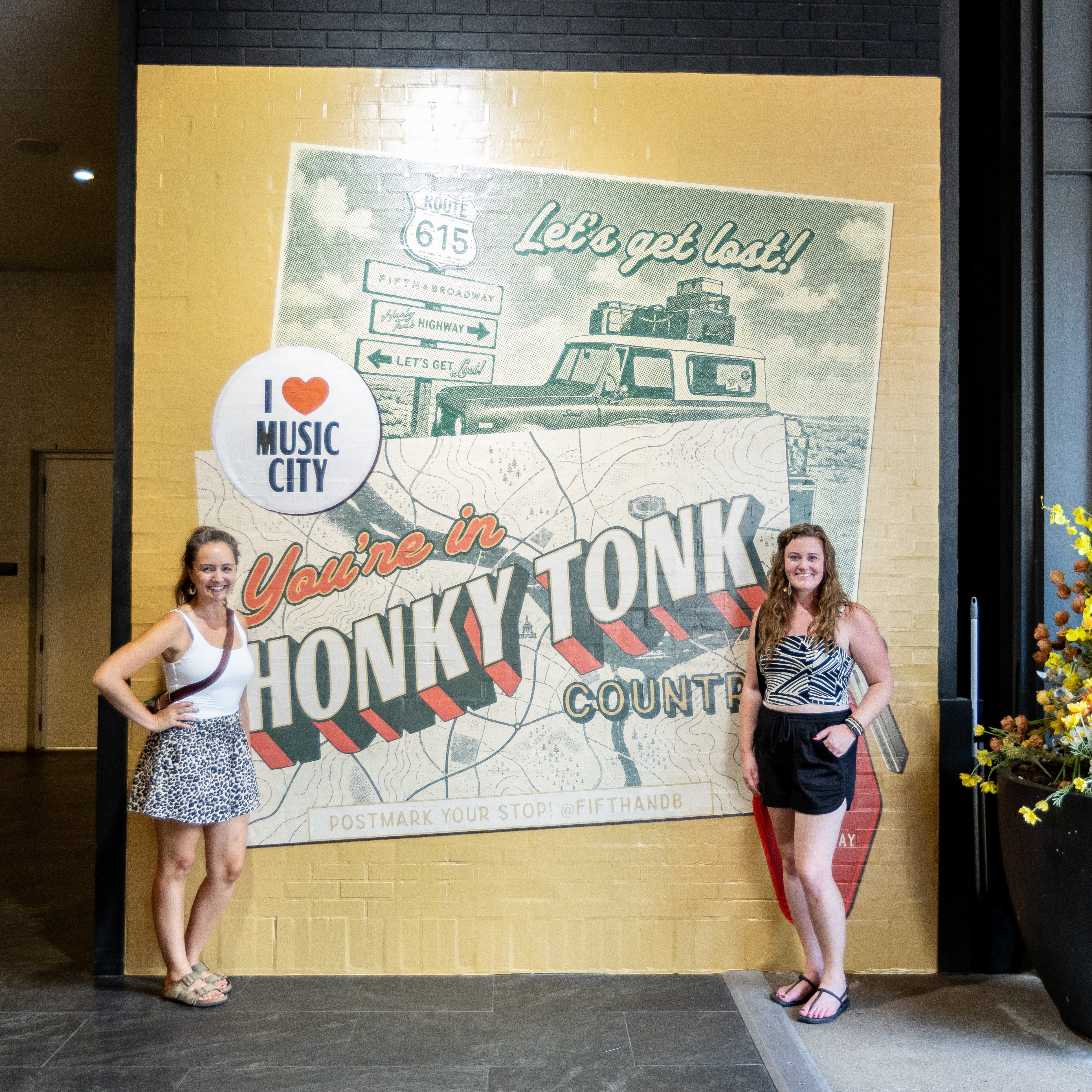 HONKY TONK MURAL