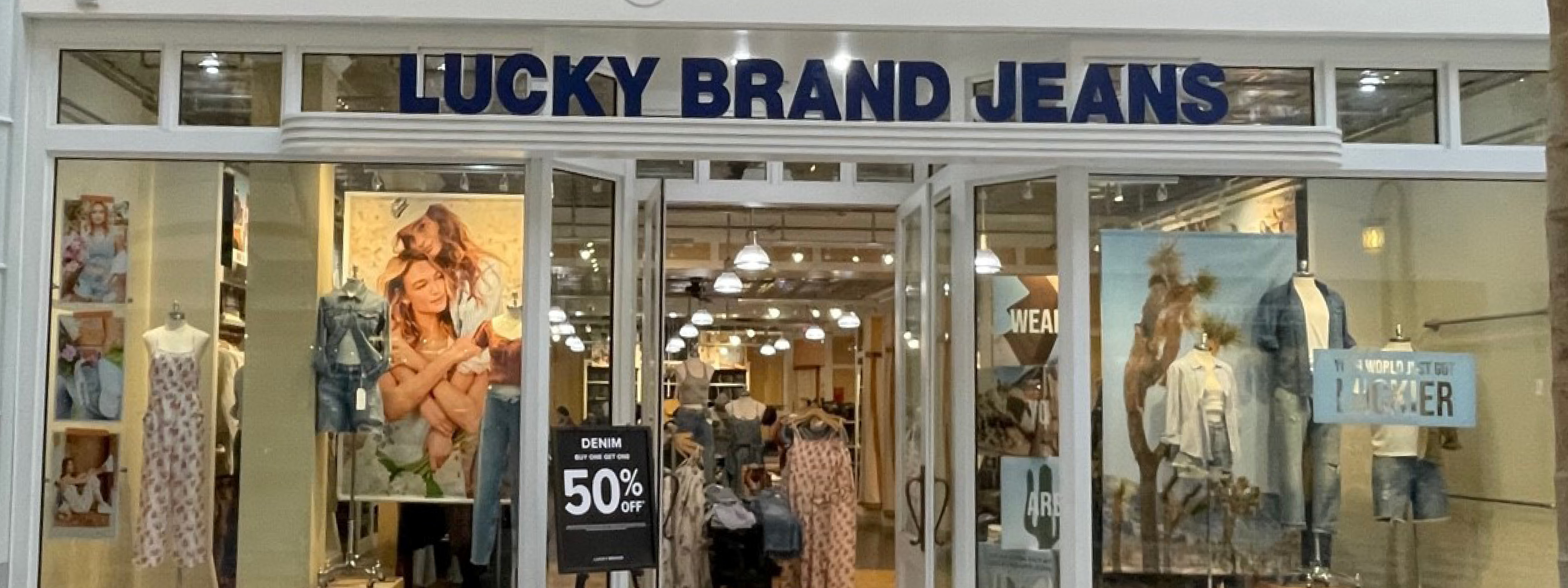 Lucky brand clearance store locations