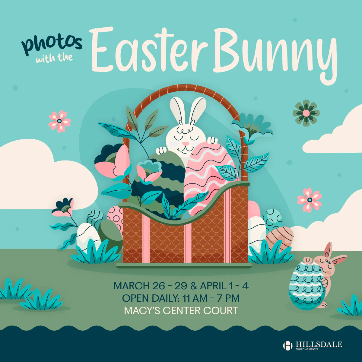 Photos with the Easter Bunny