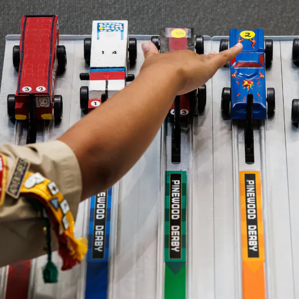 Pinewood Derby Finals by Boy Scouts of America Pacific Skyline Council No. 31