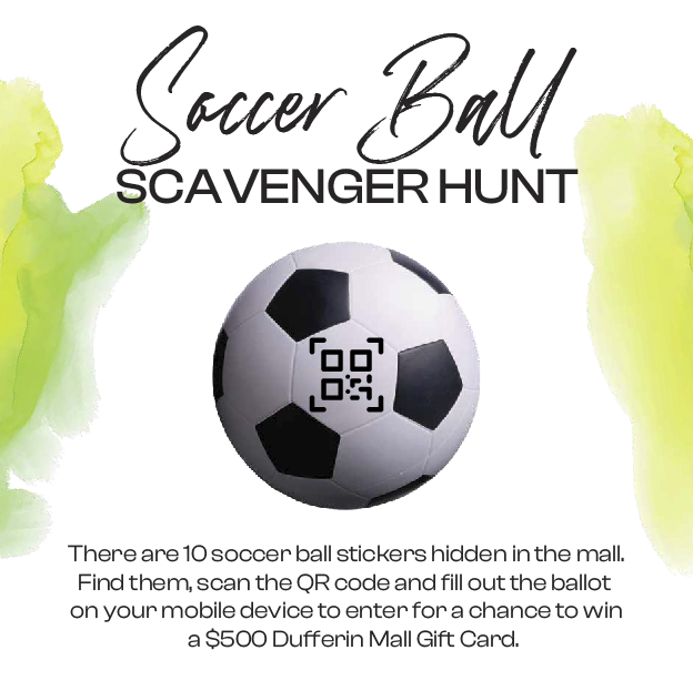 Soccer Ball Scavenger Hunt