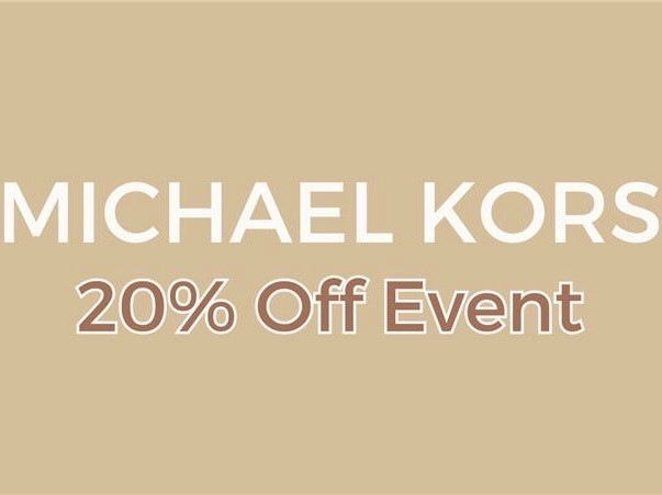 Michael Kors 20% Off Event 