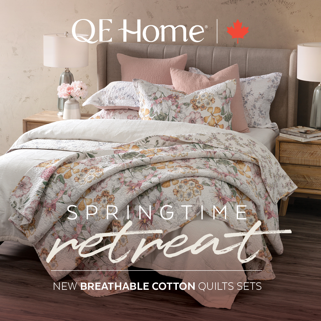 Up to 20% Off Cozy Spring Quilt Sets 🌷