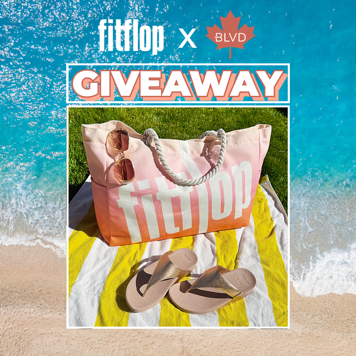 BEACH TOTE GIVEAWAY