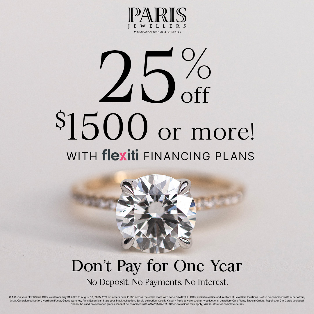 SAVE 25% off when you spend $1500 or more with financing