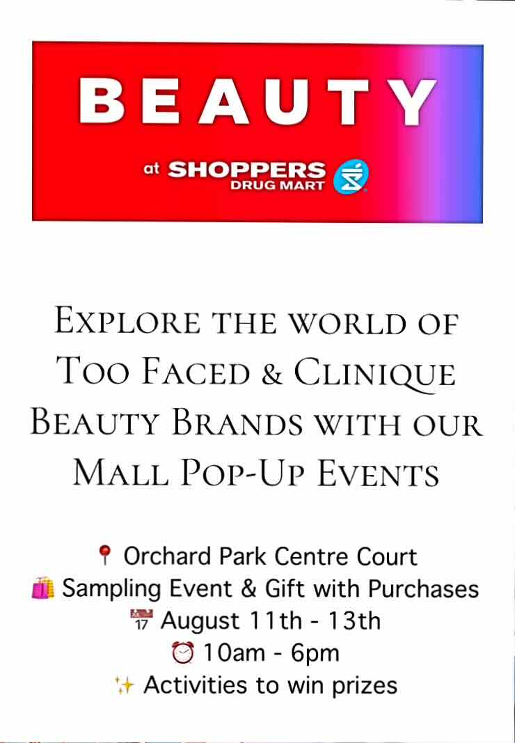 Beauty Brand Pop-Up Events 