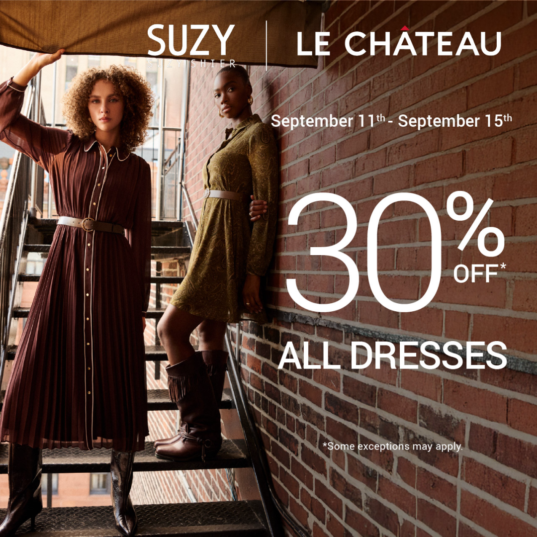 30% off all Dresses