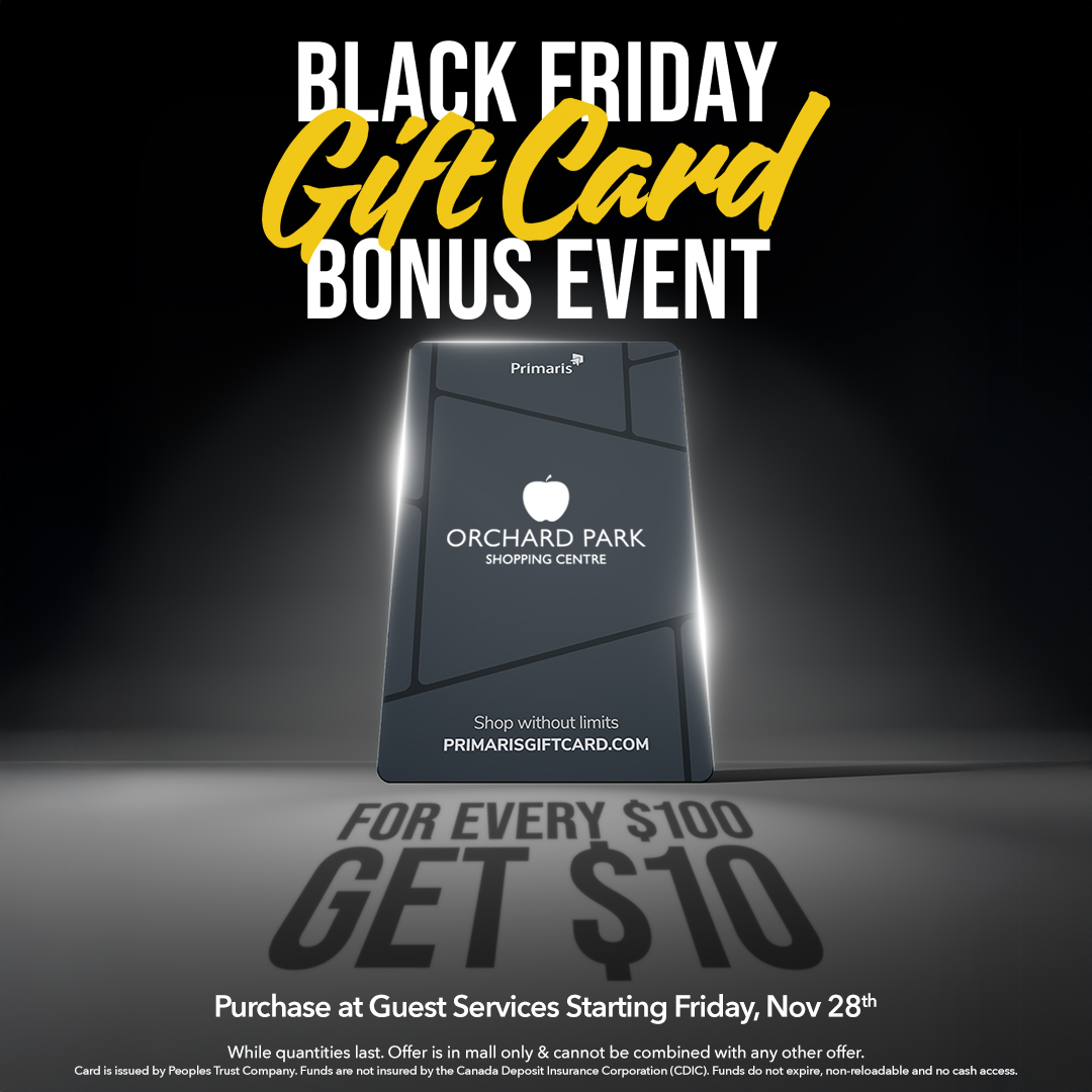 Black Friday Bonus Card Event 
