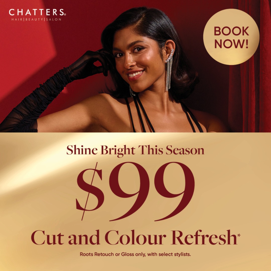 Get Your Cut & Colour Refresh for $99 at Chatters!