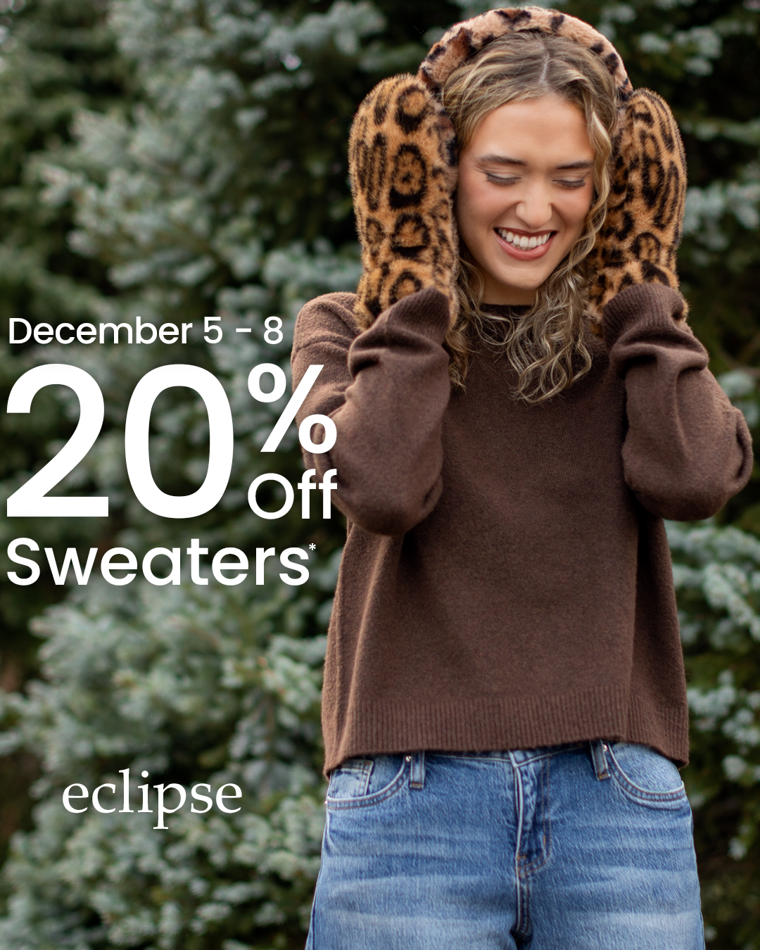 20% Off Sweaters