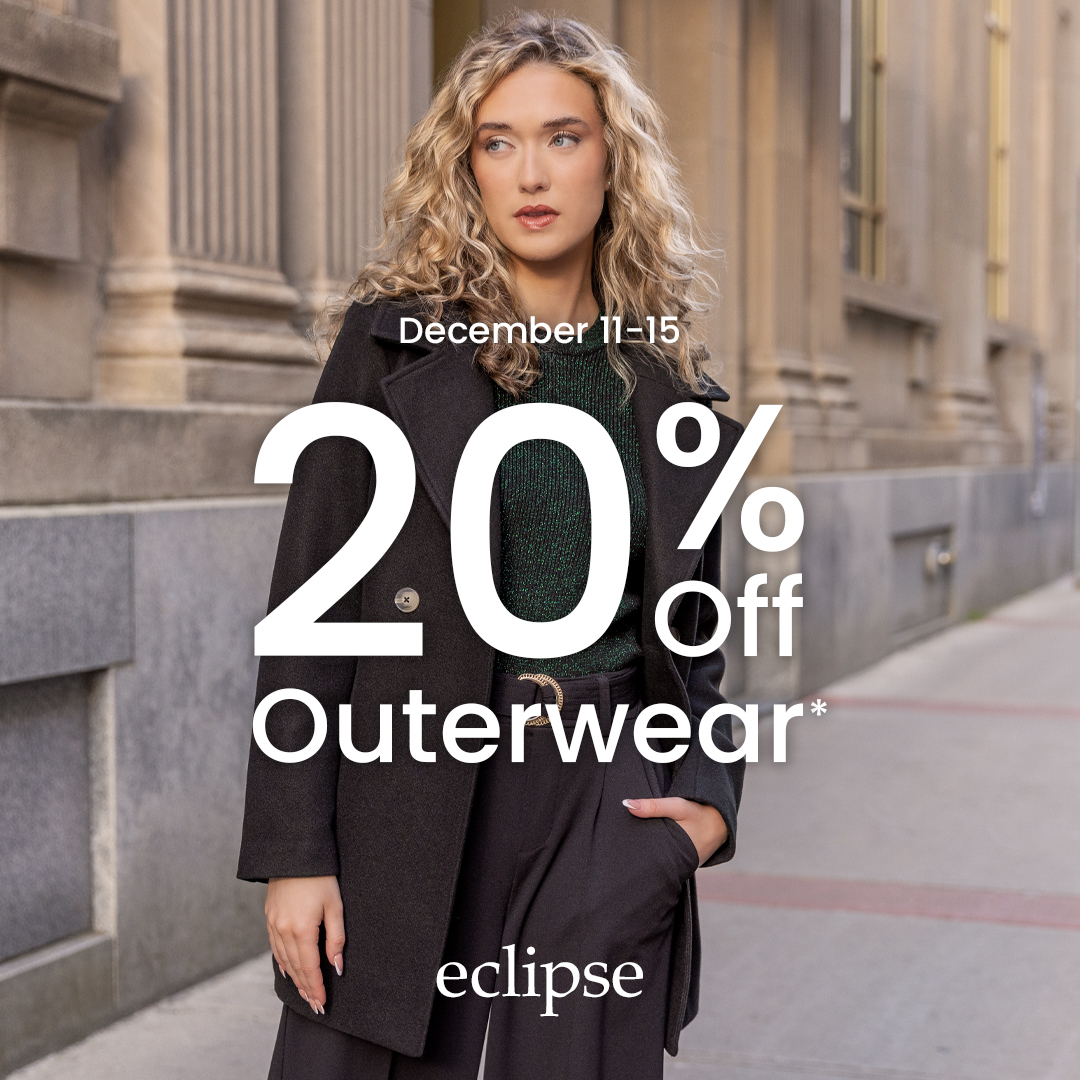 20% Off Outerwear 