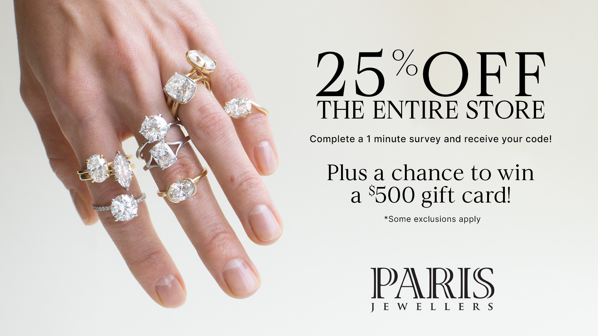  25% off Mother’s Day collection