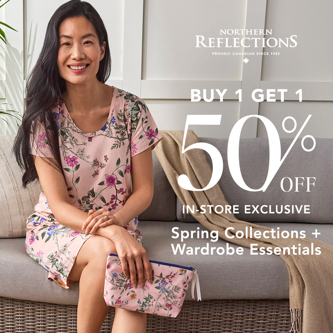 Enjoy Buy 1, Get 1 50% Off in-store at Northern Reflections