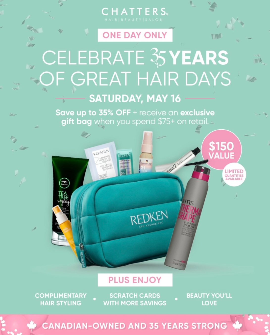  35% OFF select brands
